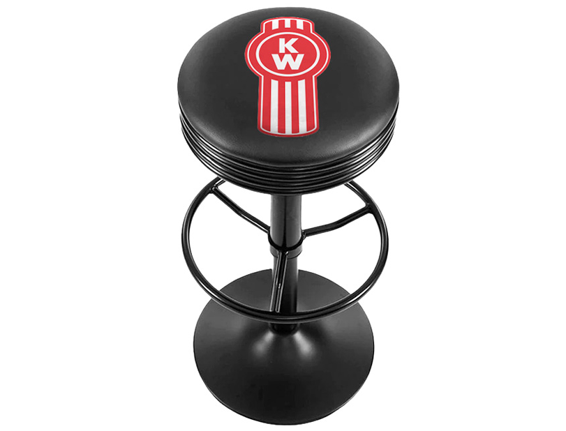 Kenworth Barstool - Red Bug Logo
