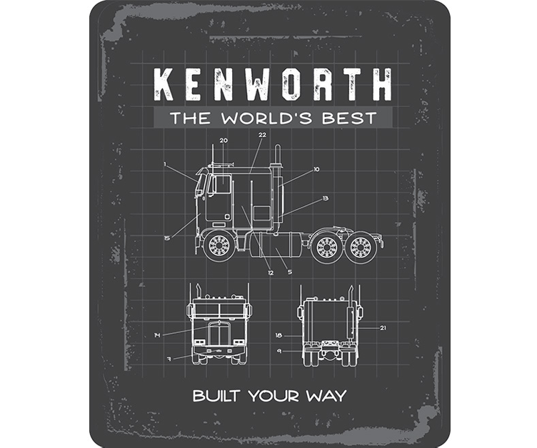 Garage Sign - K100 Built