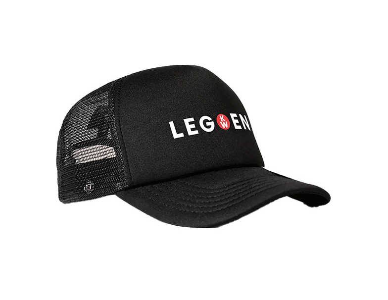 Black Kenworth Legend Trucker Cap
