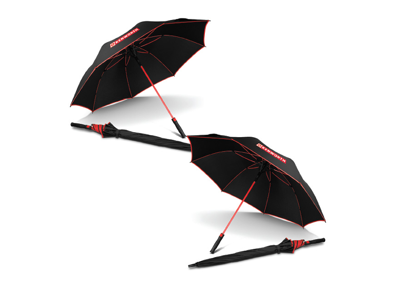 UMBRELLA KW MONSOON BLK/RED