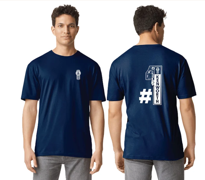 Kenworth No.1 Tee – Navy