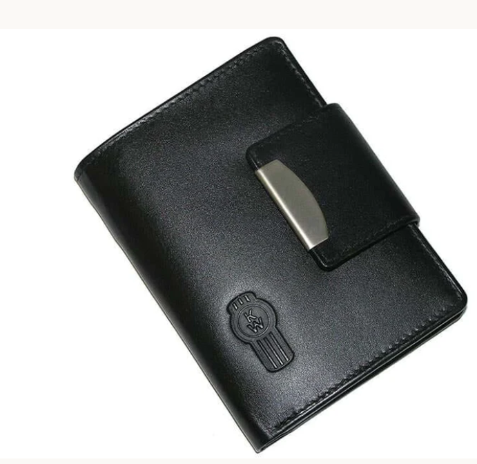 Kenworth Leather Wallet – Black