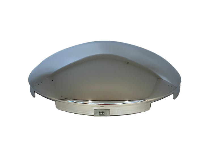 CHROME HUB CAP FRNT