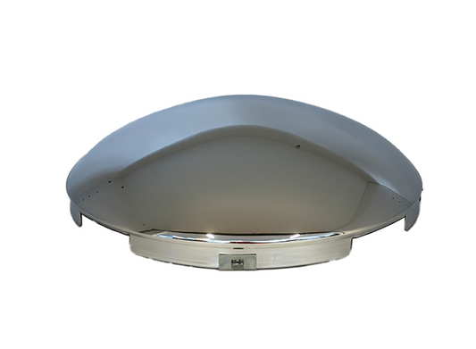 CHROME HUB CAP FRNT