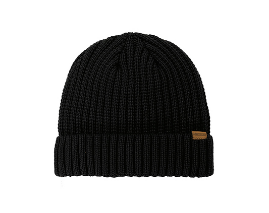Kenworth Black Rib Knitted Cuffed Beanie