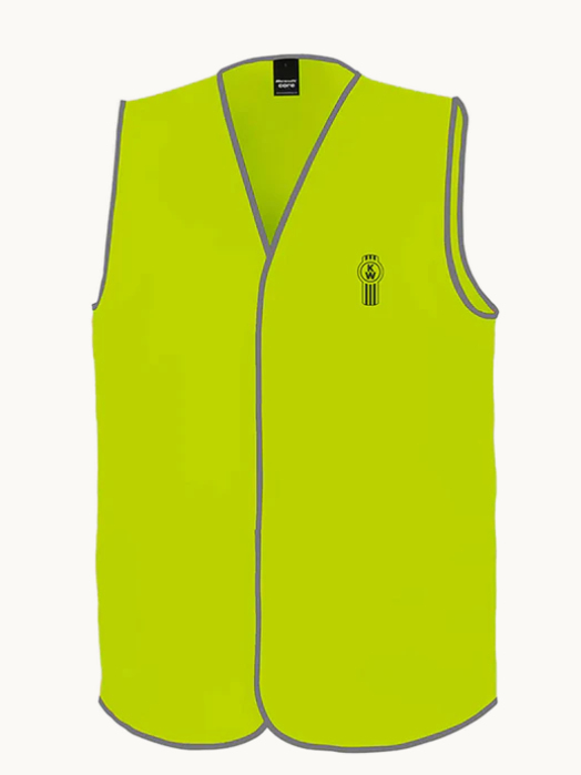 Kenworth Youth Hi-Vis Vest – Yellow