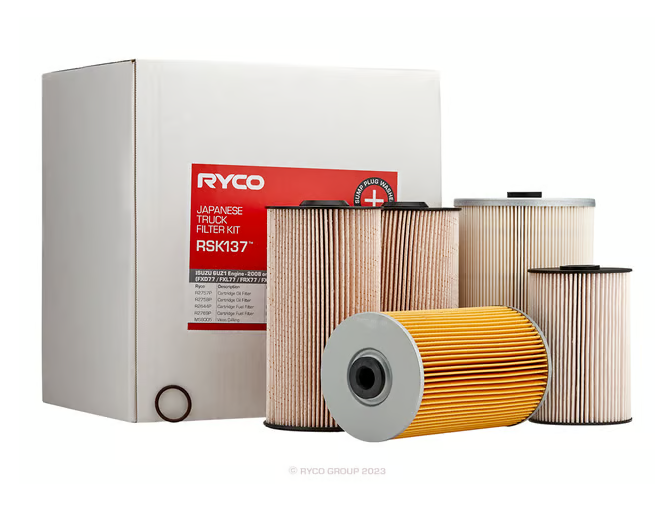 FILTER KIT ISUZU F SER FX7M/R/Z 6UZ1-TCN