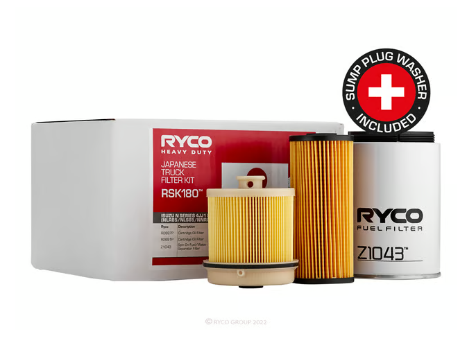 FILTER KIT ISUZU N SERIES NLR85 NLS85 NMR85 NNR85 4JJ1