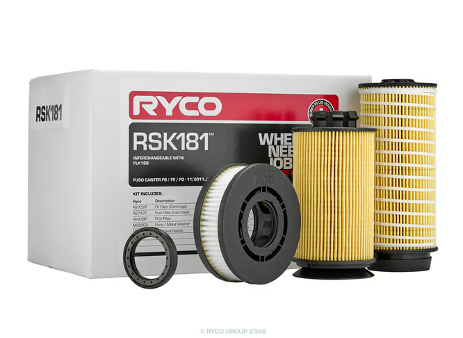 FILTER KIT FUSO CANTER 4P10