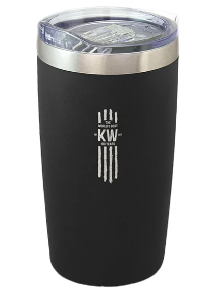 Kenworth Stainless Travel Mug – Black